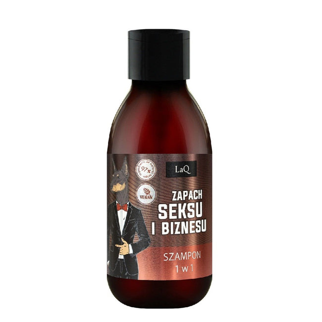 LaQ Zapach Seksu i Biznesu mini szampon do włosów 1w1 100ml