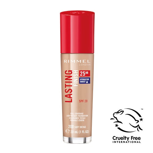 Rimmel Lasting Finish 25HR SPF20 długotrwały podkład do twarzy