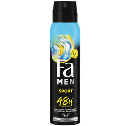 Fa Men Sport 48h dezodorant w sprayu o zapachu zielonych cytrusów 150ml