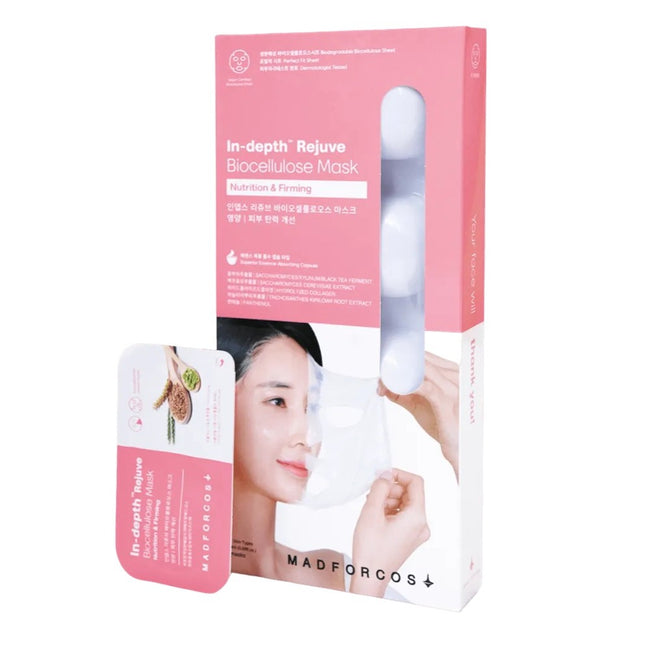 Madforcos In-Depth Rejuve Biocellulose Mask odmładzająca maska do twarzy 4x20ml