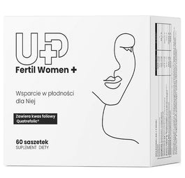 UP Health Pharma Fertil Women+ suplement diety dla wsparcia płodności kobiet 60 saszetek
