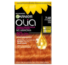 Garnier Olia farba do włosów 7.40 Intensywna Miedź