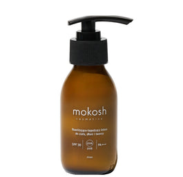 Mokosh Nawilżająco-łagodzący lotion do ciała dłoni i twarzy SPF30 Aloes 90ml