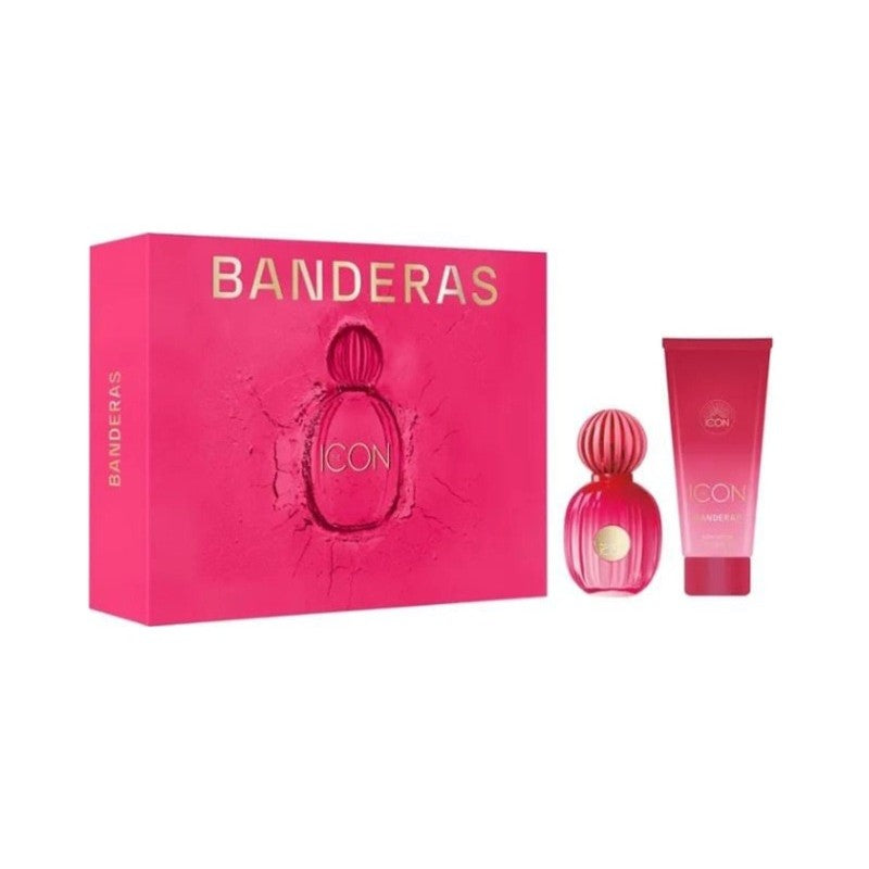 antonio banderas the icon for women woda perfumowana 50 ml   zestaw  