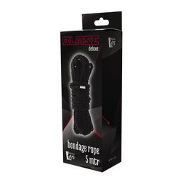 Dream Toys Blaze Deluxe Bondage Rope lina do krępowania Black 5m