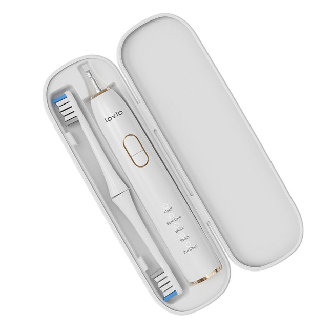 Lovio SonicProtect PRO szczoteczka elektryczna soniczna Biała LVTB124WH + 5 końcówek