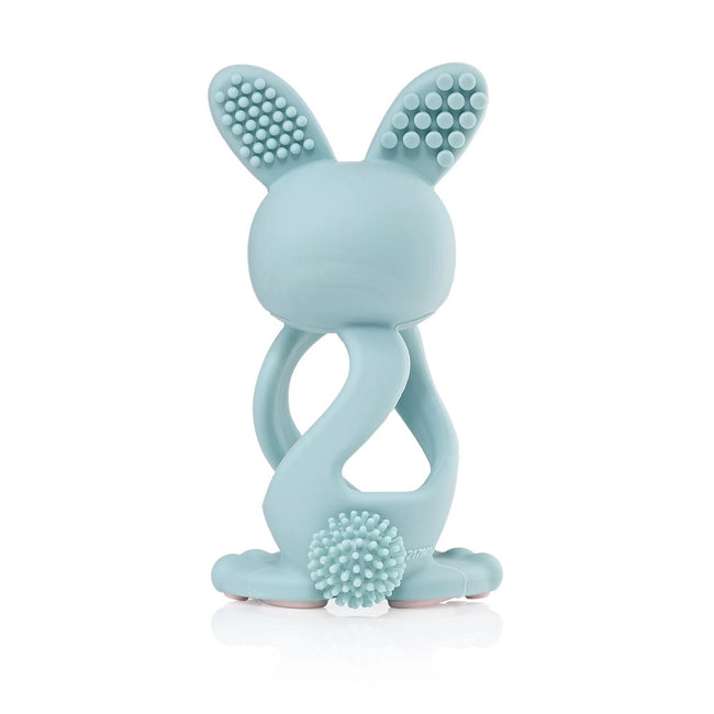 Brush-Baby Bobbie Bunny Teether zabawka-gryzak dla niemowląt Eucalyptus Green
