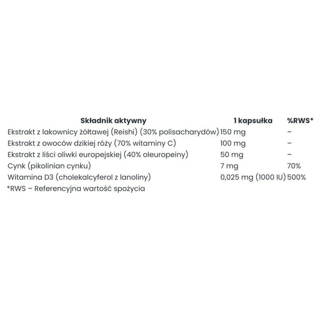 Big Nature Immuno Pro suplement diety 90 kapsułek