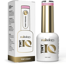 Clavier Nailsology Tint IQ Top Coat top hybrydowy TT03 Pinky Promise 8ml