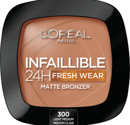 L'Oreal Paris Infaillible 24H Fresh Wear Soft Matte Bronzer matujący bronzer do twarzy