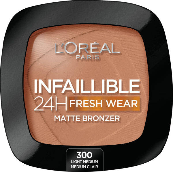 L'Oreal Paris Infaillible 24H Fresh Wear Soft Matte Bronzer matujący bronzer do twarzy