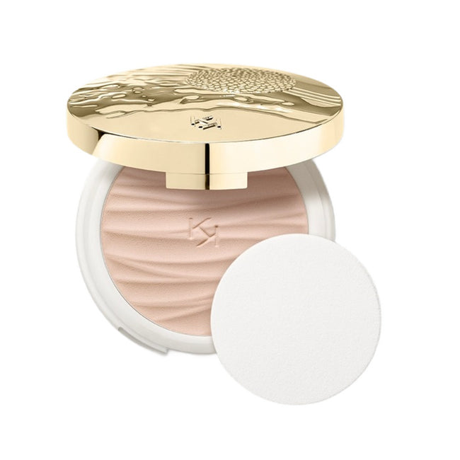 KIKO Milano Gold Reflections Summerproof Powder Foundation SPF50 matujący podkład w pudrze 01 Ivory 9g