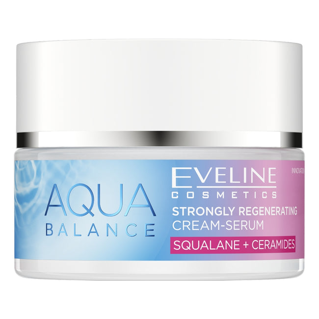 Eveline Cosmetics Aqua Balance silnie regenerujący krem-serum 50ml