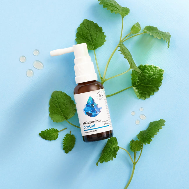 Aura Herbals Melatonina Control + Melisa suplement diety w aerozolu 30ml