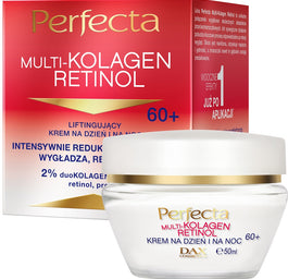 Perfecta Multi-Kolagen Retinol liftingujący krem na dzień i na noc 60+ 50ml