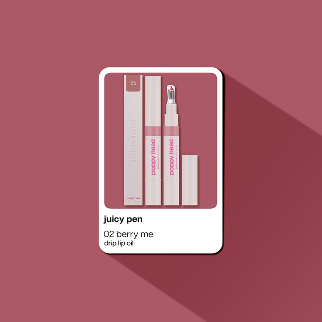 Poppy Head Juicy Pen olejek do ust 2.5g