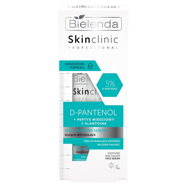 Bielenda Skin Clinic Professional D-pantenol dual booster serum kojąco-wyciszające 45ml