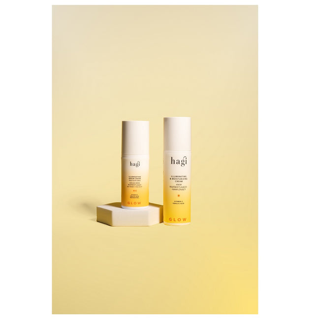 Hagi Glow serum-krem rozświetlające do twarzy i pod oczy 30ml