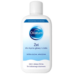 Oilatum Codzienna Ochrona żel do mycia głowy i ciała 400ml