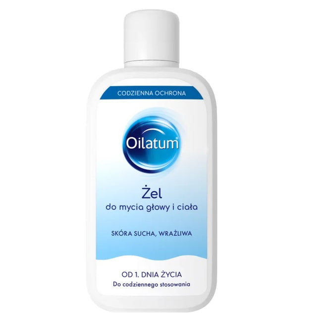 Oilatum Codzienna Ochrona żel do mycia głowy i ciała 400ml