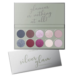 Claresa Paleta cieni do powiek Silver Glam 12g