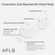 APLB Tranexamic Acid Niacinamide Sheet Mask rozjaśniająca maska w płachcie 25ml