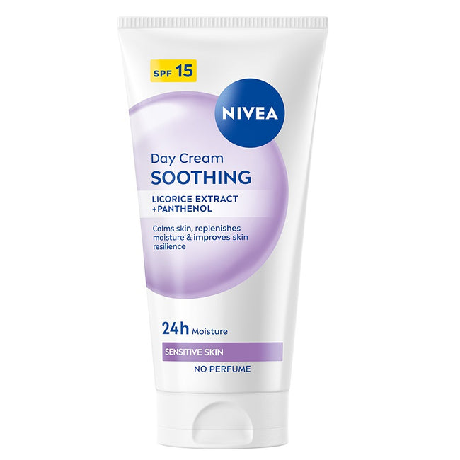 Nivea 24H Nawilżenia kojący krem do twarzy SPF15 50ml