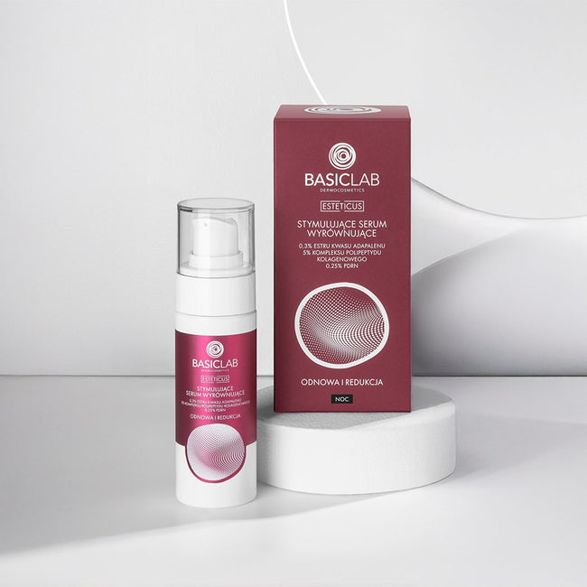 BasicLab Esteticus stymulujące serum wyrównujące 30ml