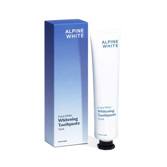 Alpine White Whitening Toothpaste Extra White wybielająca pasta do zębów usuwająca przebarwienia 75ml