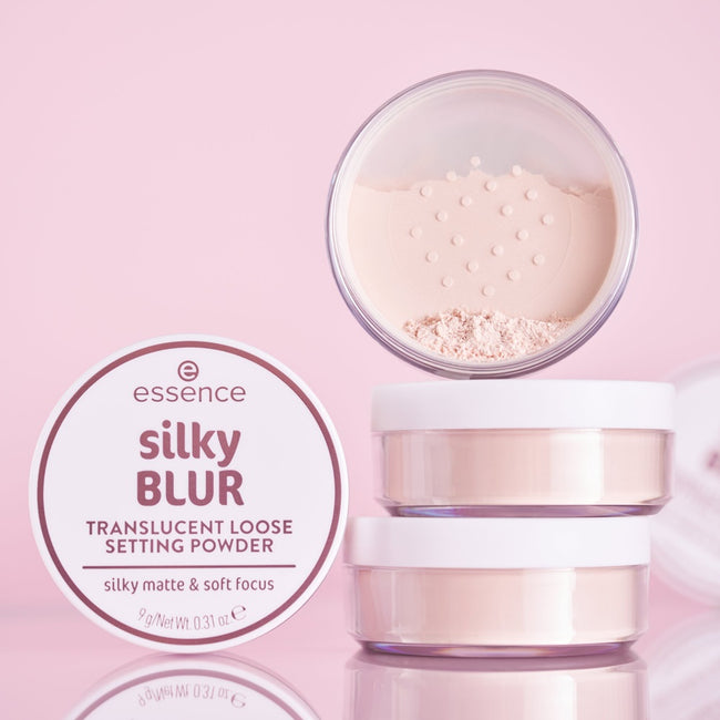Essence Silky Blur Transluvent Loose Setting Powder puder do twarzy