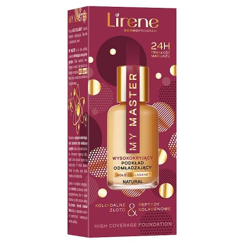 Lirene My Master High Coverage Foundation wysokokryjący podkład odmładzający