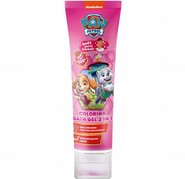 Paw Patrol Koloryzująca farbka do kąpieli Strawberry Yogurt 150ml