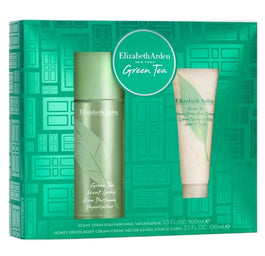 Elizabeth Arden Green Tea zestaw woda perfumowana spray 100ml + krem do ciała 100ml