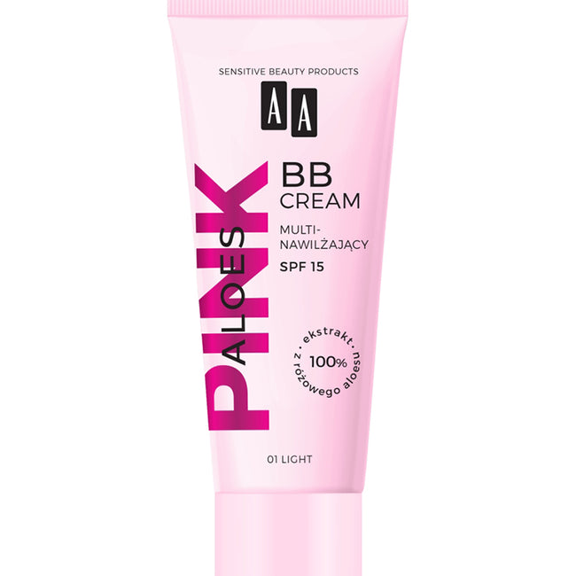 AA Aloes Pink multinawilżający krem BB 30ml
