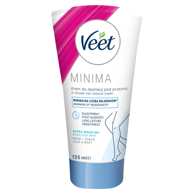 Veet Minima krem do depilacji pod prysznic skóra wrażliwa 135ml
