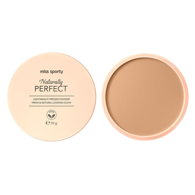 Miss Sporty Naturally Perfect wegański puder prasowany