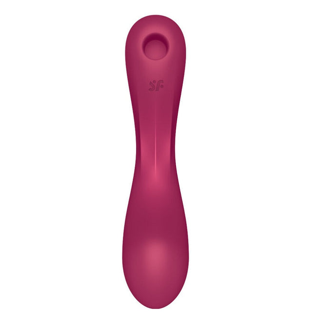 Satisfyer Curvy Trinity 1 stymulator łechtaczki z wibracjami Red
