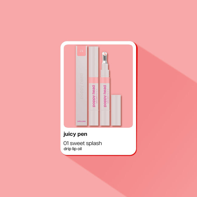 Poppy Head Juicy Pen olejek do ust 2.5g