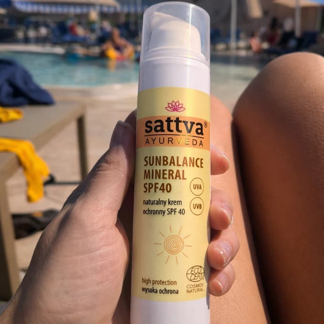 Sattva SunBalance Mineral naturalny krem ochronny SPF40 75ml