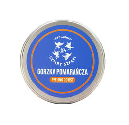 Mydlarnia Cztery Szpaki Gorzka Pomarańcza peeling do ust 15ml