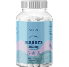 Aura Herbals Pure Lab Magnez 365mg suplement diety 120 kapsułek