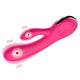 B-Series Fox Silicone Vibrator wibrator królik z możliwością regulacji natężenia pulsacji oraz funkcją grzania Pink