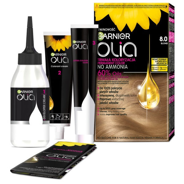 Garnier Olia farba do włosów 8.0 Blond