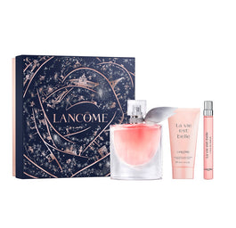 Lancome La Vie Est Belle zestaw woda perfumowana spray 50ml + woda perfumowana spray 10ml + balsam do ciała 50ml