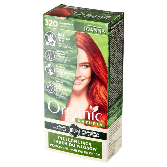 Joanna Naturia Organic pielęgnująca farba do włosów