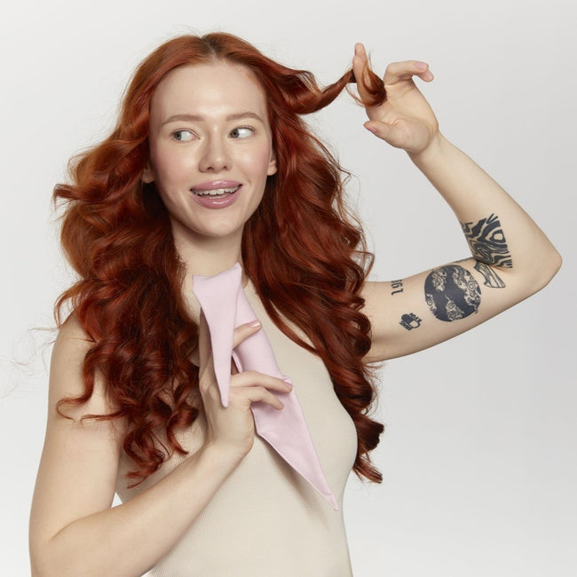 Glov Pillow Rollers wałki do kręcenia włosów na zimno Pink 4szt