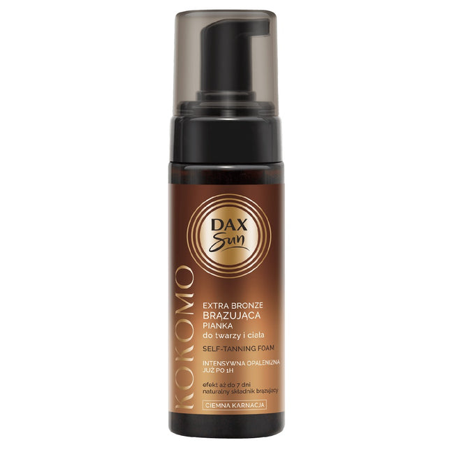 Dax Sun Brązująca pianka do twarzy i ciała Kokomo - extra bronze 160ml