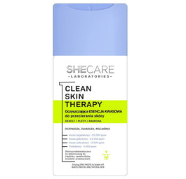 SHECARE Clean Skin Therapy oczyszczająca esencja kwasowa do przecierania skóry ciała 150ml