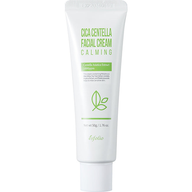 Esfolio Cica Centella Calming Facial Cream kojący krem do twarzy z ekstraktem z wąkrotki azjatyckiej 50ml