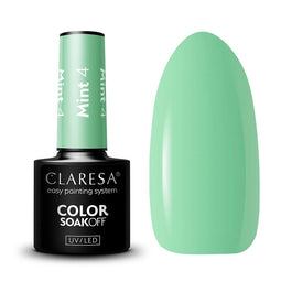Claresa Color Soak Off UV/LED Mint lakier hybrydowy 5g